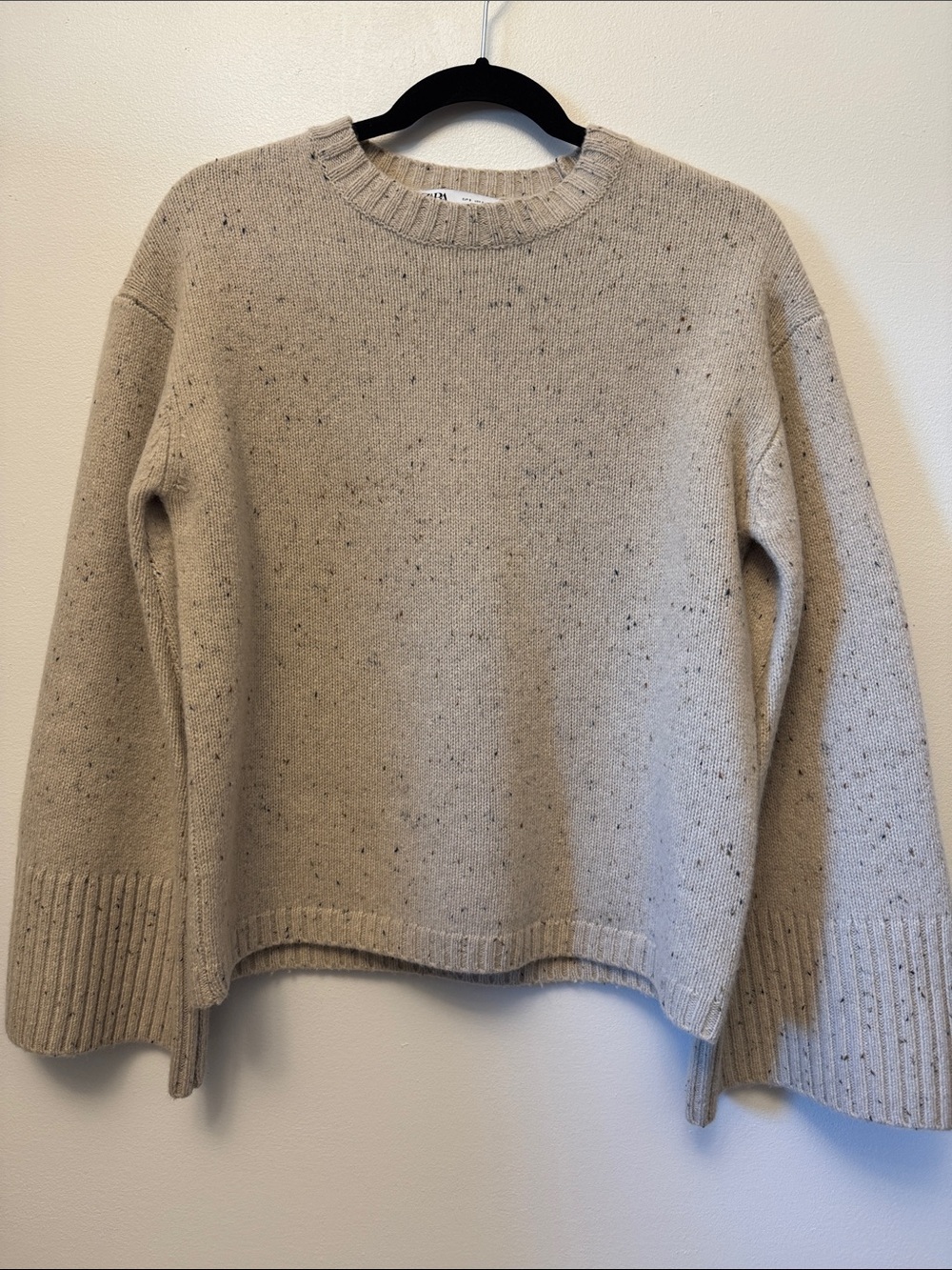Zara Wool wide sleeve sweater
